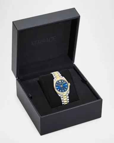Versace Millenyium 32mm Two-Tone Bracelet Watch | Thumbnail 5