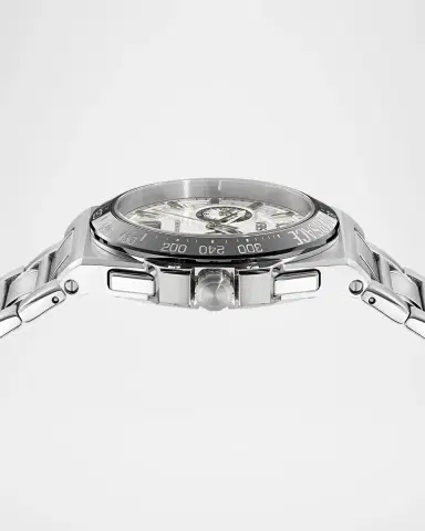 Versace Men's Greca Reaction Chronograph 43mm Stainless Steel Bracelet Watch | Thumbnail 3