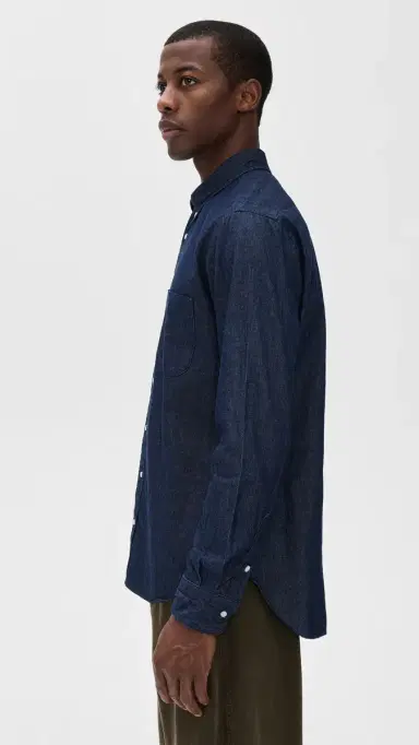 Gitman Vintage Indigo Denim Shirt | Thumbnail 4 Gitman Vintage Indigo Denim Shirt | Thumbnail 4