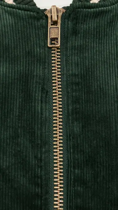 GOOD AMERICAN The Corduroy Varsity Jacket | Thumbnail 6