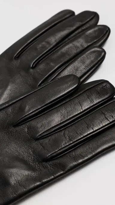 Carolina Amato Vent Palm Shorty Gloves | Thumbnail 4
