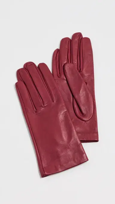 Carolina Amato Vent Palm Shorty Gloves | Thumbnail 2