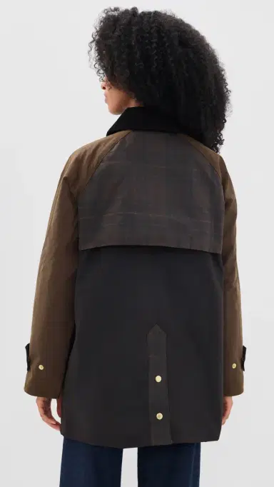 Barbour Felton Checked Wax Jacket | Thumbnail 3
