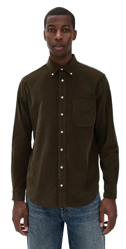 Gitman Vintage Thin Wale Corduroy Shirt