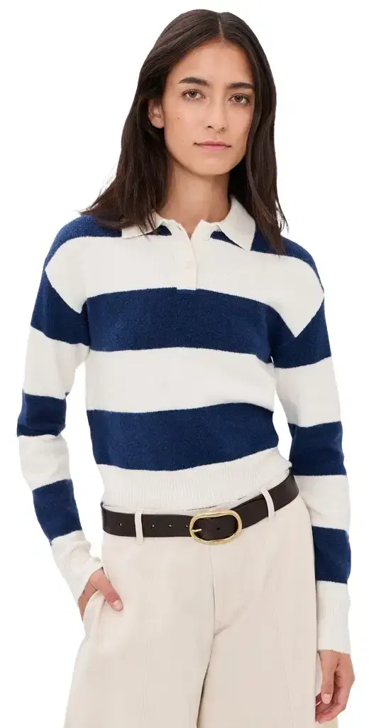 Cropped Rugby Sweater