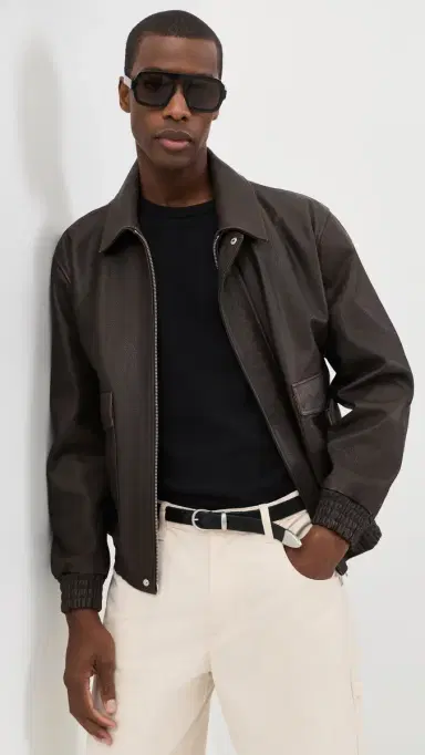 ARMA Bari Vintage Leather Jacket | Thumbnail 2