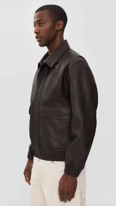 ARMA Bari Vintage Leather Jacket | Thumbnail 4