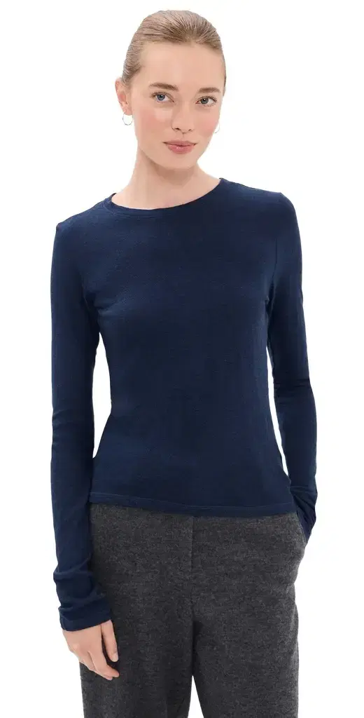 Sprwmn Long Sleeve Baby Tee