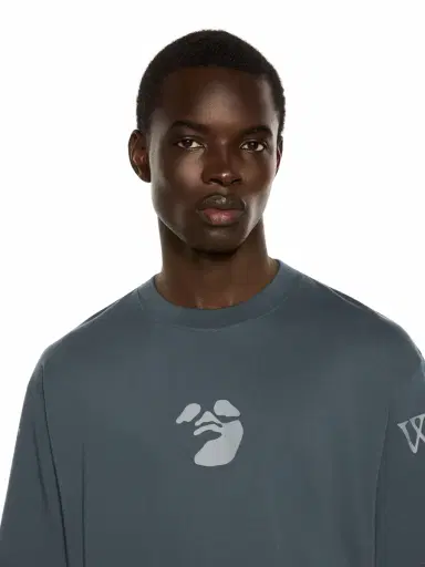 Off-White Swimming Logo Skate T-Shirt | Thumbnail 5