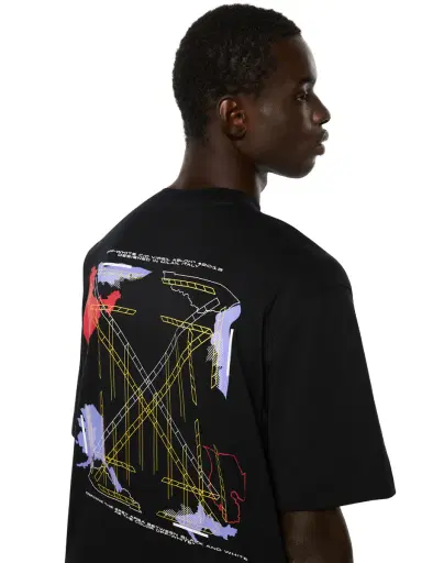 Off-White Archigeography Arrow Skate T-Shirt | Thumbnail 5