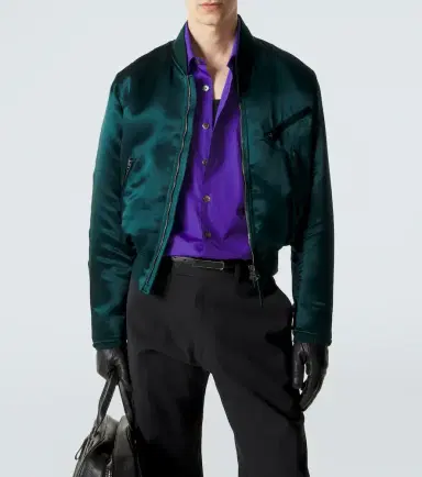 Tom Ford Satin bomber jacket | Thumbnail 3