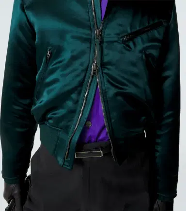 Tom Ford Satin bomber jacket | Thumbnail 7