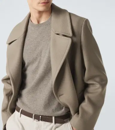 AGNONA Double-breasted cashmere coat | Thumbnail 3