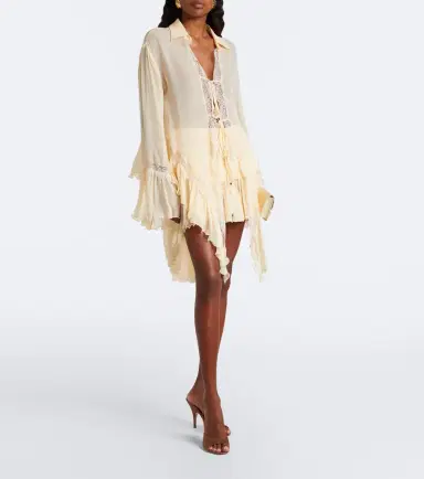 BLUMARINE Asymmetric miniskirt | Thumbnail 3 BLUMARINE Asymmetric miniskirt | Thumbnail 3