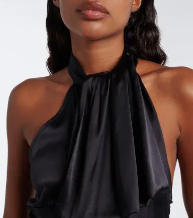 Nina Ricci Silk-blend satin top | Thumbnail 5