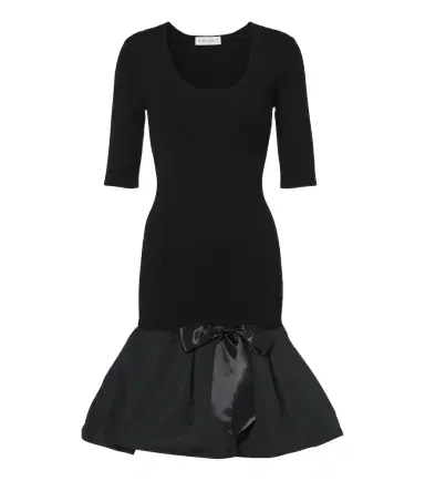Nina Ricci Wool-blend peplum minidress | Thumbnail 1
