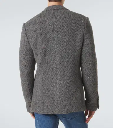 Gabriela Hearst Irving herringbone wool and cashmere jacket | Thumbnail 3