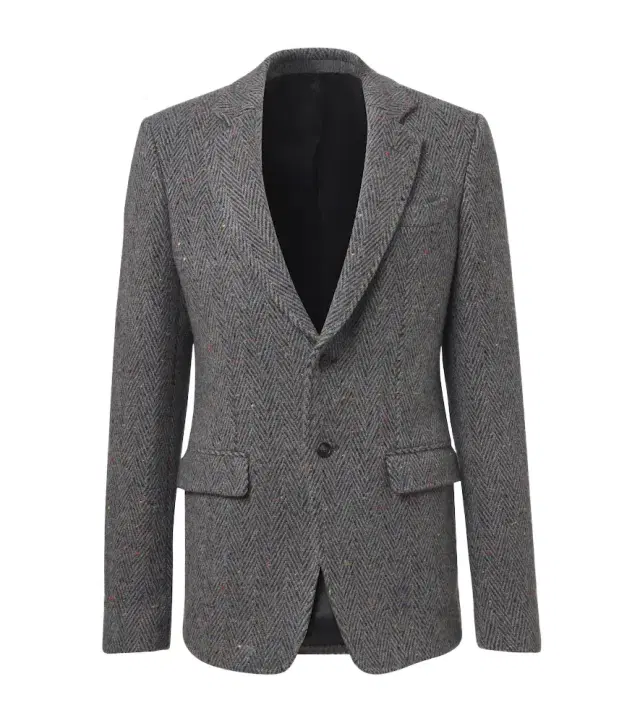 Gabriela Hearst Irving herringbone wool and cashmere jacket