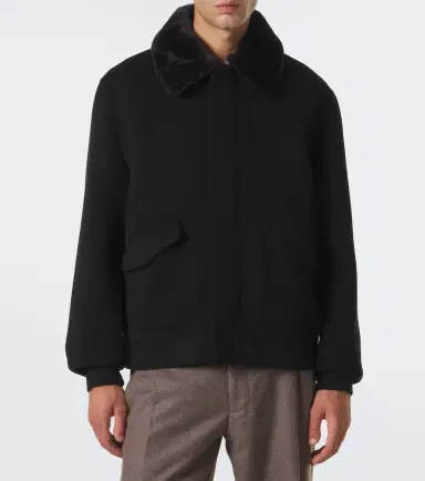 Gabriela Hearst James cashmere bomber jacket | Thumbnail 4
