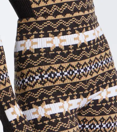 Jean Paul Gaultier Knitted virgin wool leggings | Thumbnail 4