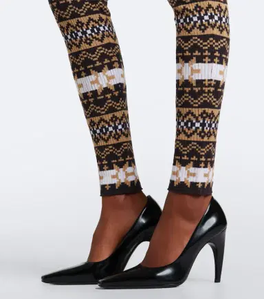 Jean Paul Gaultier Knitted virgin wool leggings | Thumbnail 6