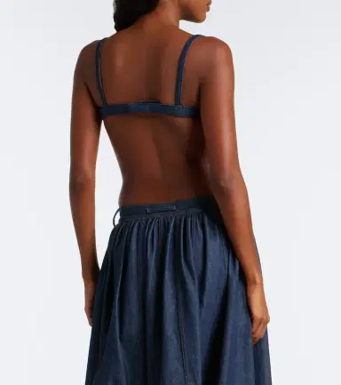 Jean Paul Gaultier Denim bra | Thumbnail 2 Jean Paul Gaultier Denim bra | Thumbnail 2
