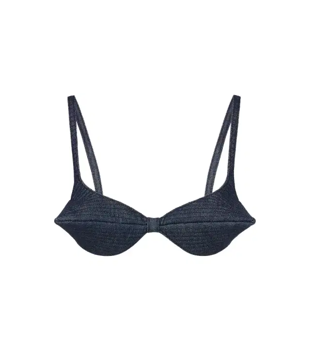 Jean Paul Gaultier Denim bra