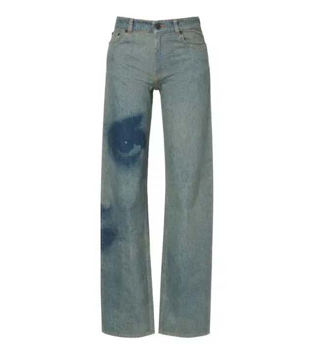 Jean Paul Gaultier Printed straight jeans