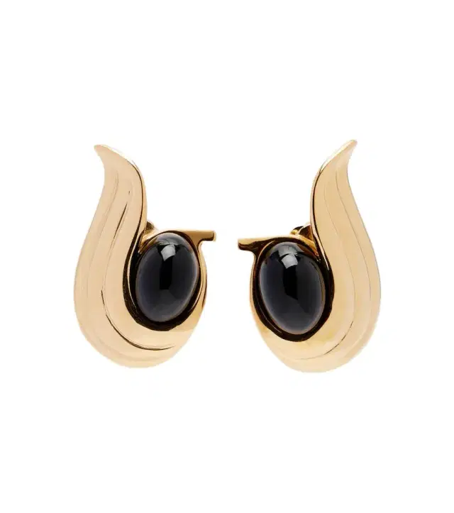 Ferragamo Embellished clip-on earrings