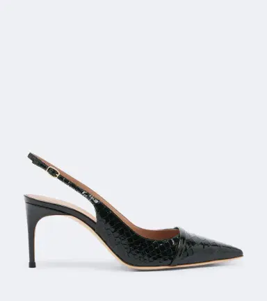 Malone Souliers Schiffer patent leather slingback pumps | Thumbnail 2 Malone Souliers Schiffer patent leather slingback pumps | Thumbnail 2