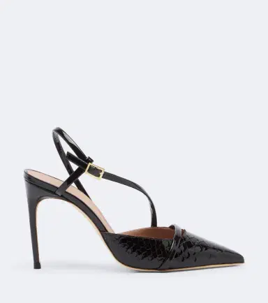 Malone Souliers Valeria croc-effect leather slingback pumps | Thumbnail 2 Malone Souliers Valeria croc-effect leather slingback pumps | Thumbnail 2