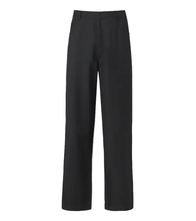 Prada Virgin wool wide-leg pants