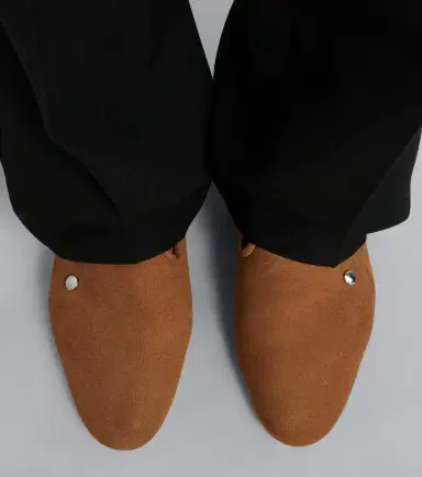 TOTEME Shearling-lined suede loafers | Thumbnail 5