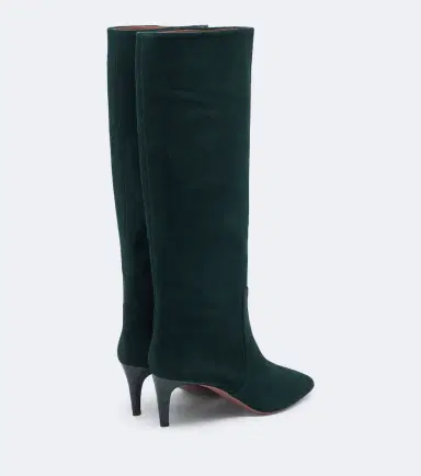 Paris Texas Stiletto suede knee-high boots | Thumbnail 4 Paris Texas Stiletto suede knee-high boots | Thumbnail 4