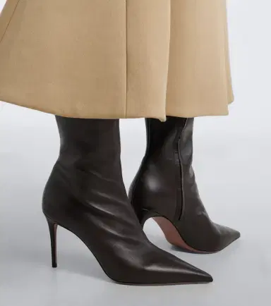Paris Texas Vera leather knee-high boots | Thumbnail 6