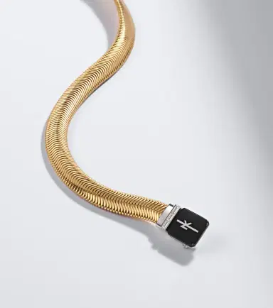 Nikos Koulis Feelings 18kt gold and enamel bangle bracelet with diamonds | Thumbnail 5