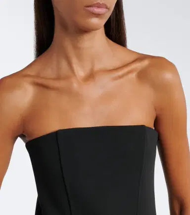 TOTEME Crêpe corset dress | Thumbnail 6