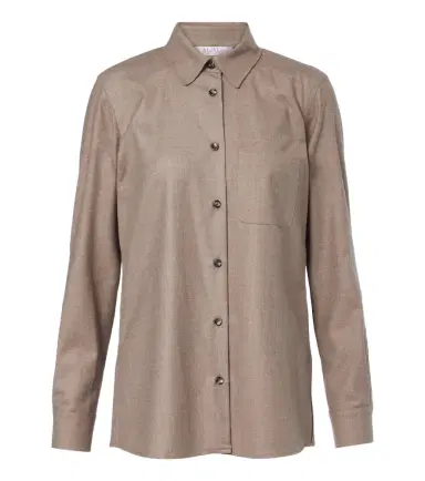 Max Mara Cashmere-blend shirt | Thumbnail 1 Max Mara Cashmere-blend shirt | Thumbnail 1