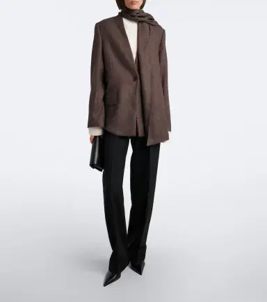 TOTEME Tie-neck blazer | Thumbnail 5 TOTEME Tie-neck blazer | Thumbnail 5