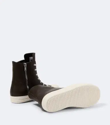 Rick Owens Temple leather high-top sneakers | Thumbnail 5 Rick Owens Temple leather high-top sneakers | Thumbnail 5