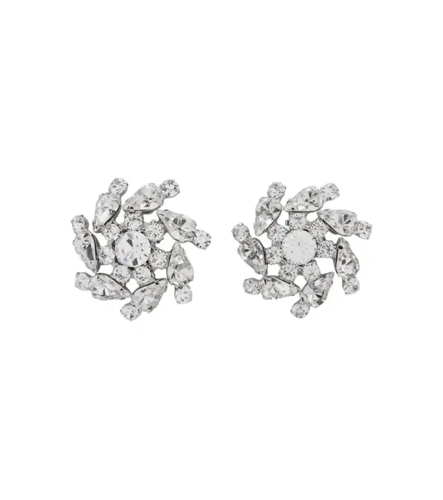 Shereen crystal-embellished earrings Shereen crystal-embellished earrings