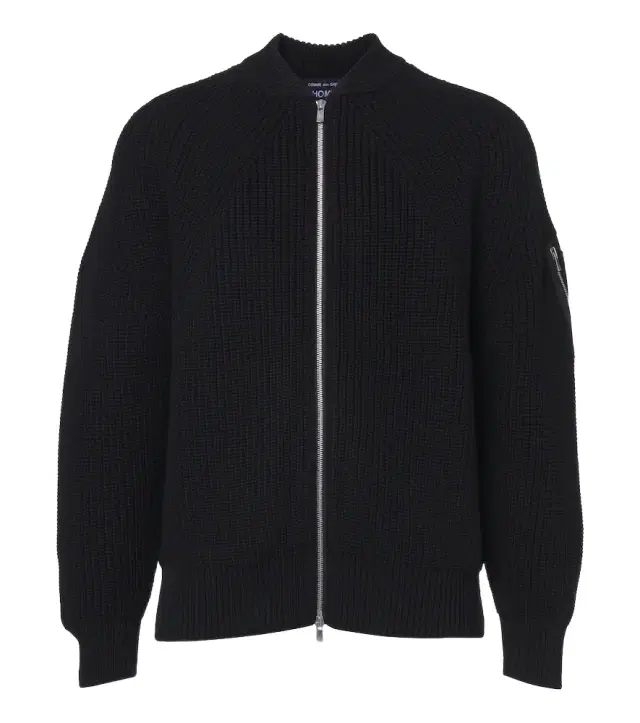 COMME des GARCONS HOMME Comme des Garçons Homme Wool zip-up cardigan