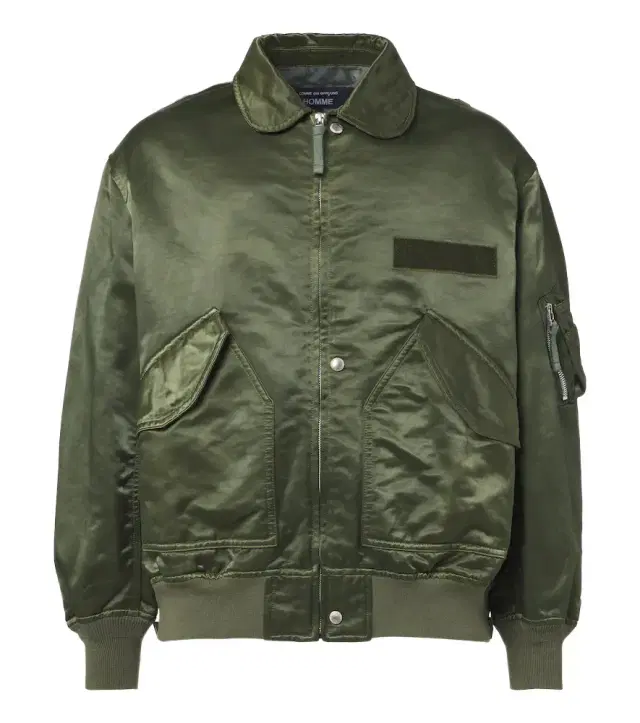 COMME des GARCONS HOMME Comme des Garçons Homme Cotton-blend twill bomber jacket
