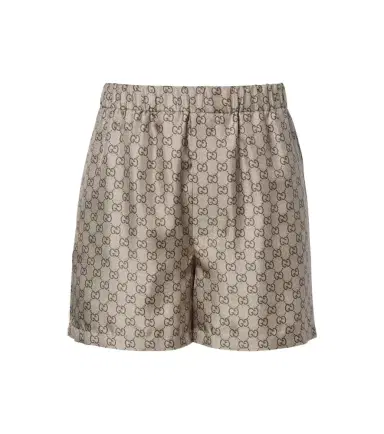 Gucci GG silk twill shorts | Thumbnail 1
