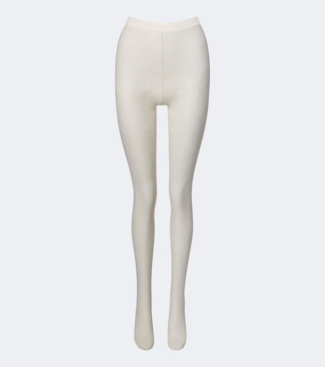 Wolford Floral lace tights