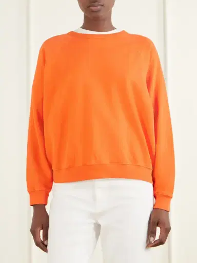 Mother The Biggie Concert Cotton Sweatshirt | Thumbnail 3 Mother The Biggie Concert Cotton Sweatshirt | Thumbnail 3