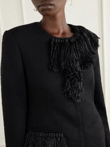 Heirlome Matilde Wool-blend Twill Jacket | Thumbnail 4