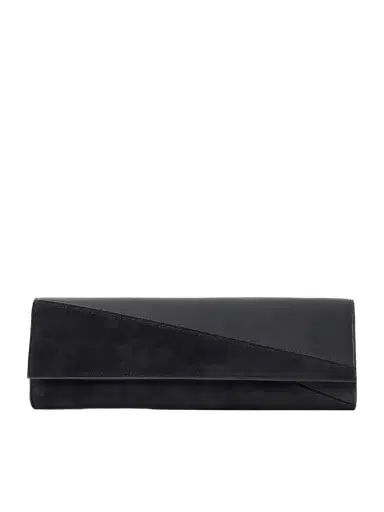 Proenza Schouler Hex Leather And Suede Clutch | Thumbnail 1 Proenza Schouler Hex Leather And Suede Clutch | Thumbnail 1