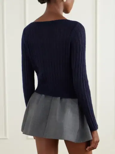 SHUSHU/TONG Embellished Knitted Cardigan | Thumbnail 3