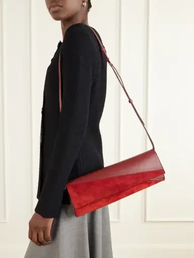 Proenza Schouler Hex Leather And Suede Clutch | Thumbnail 5 Proenza Schouler Hex Leather And Suede Clutch | Thumbnail 5
